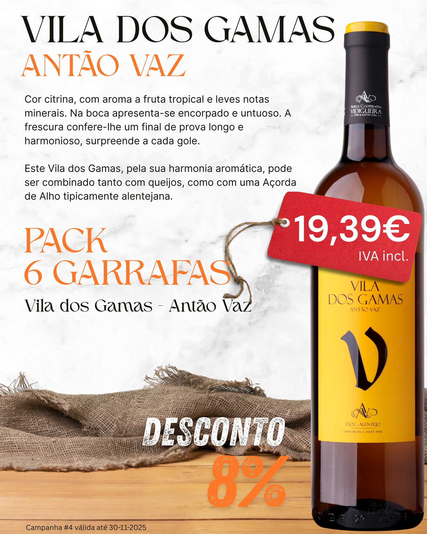 Pack 6 - Vila dos Gamas Antão Vaz