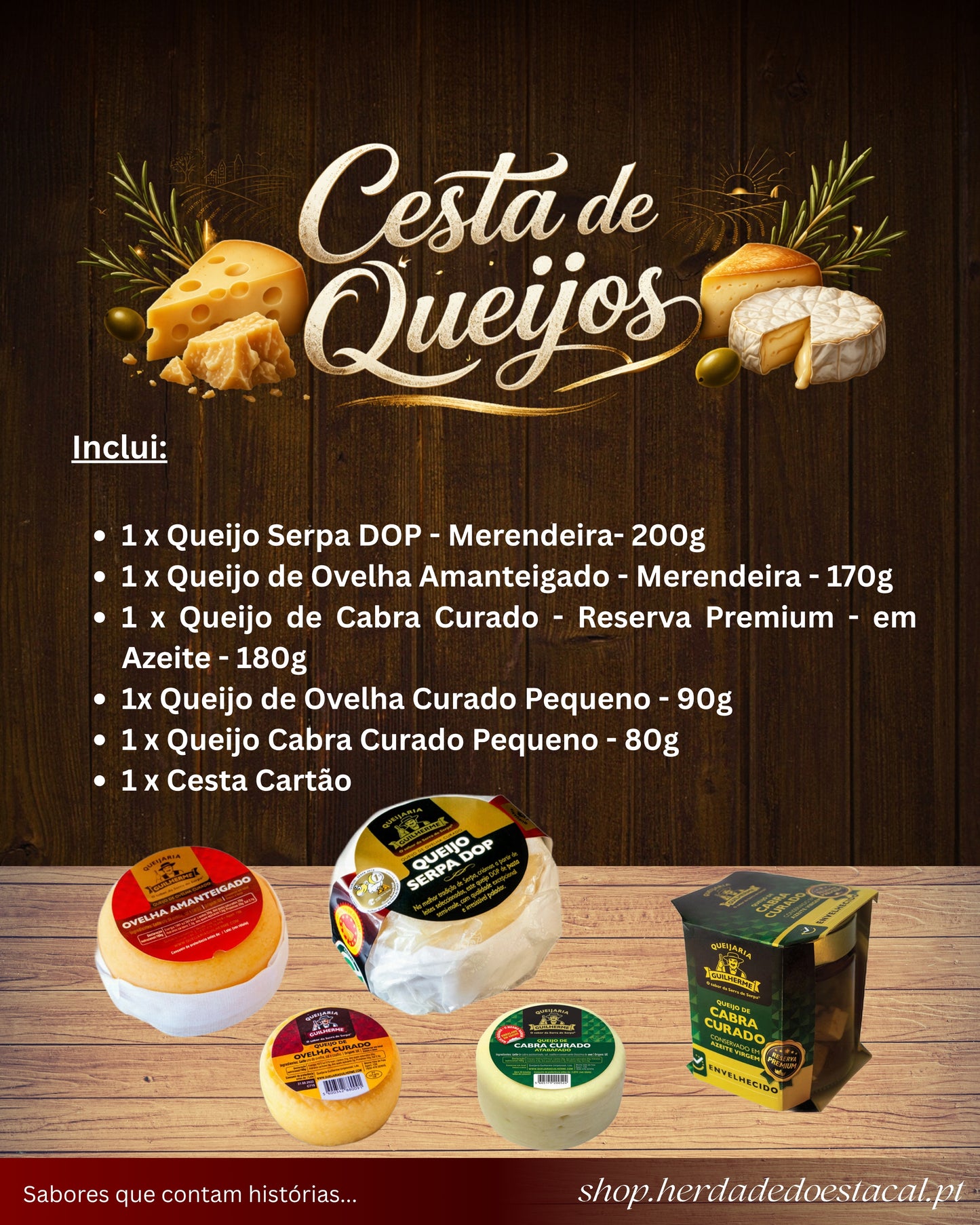 Cesta de Queijos