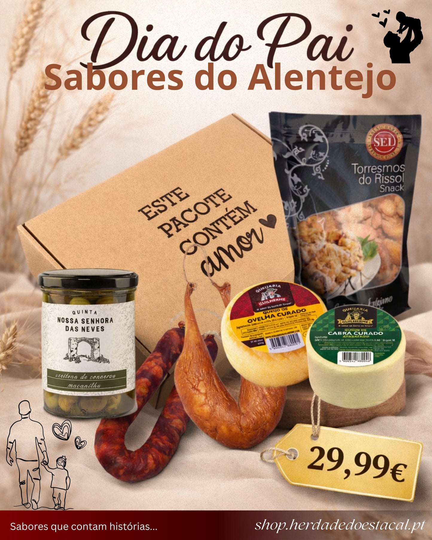 Dia do Pai - Sabores do Alentejo
