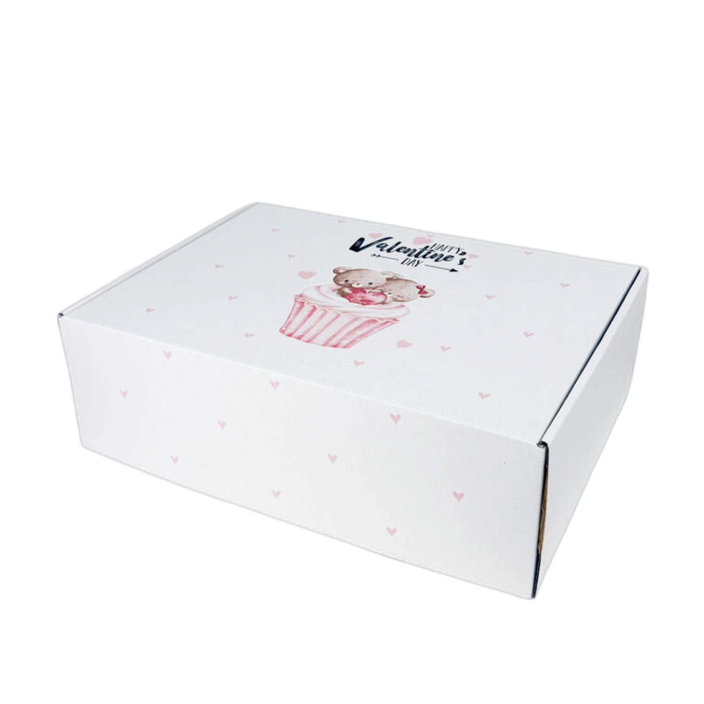 Caixa Cartão Branca - Cupcake do Amor - 37x27x12cm