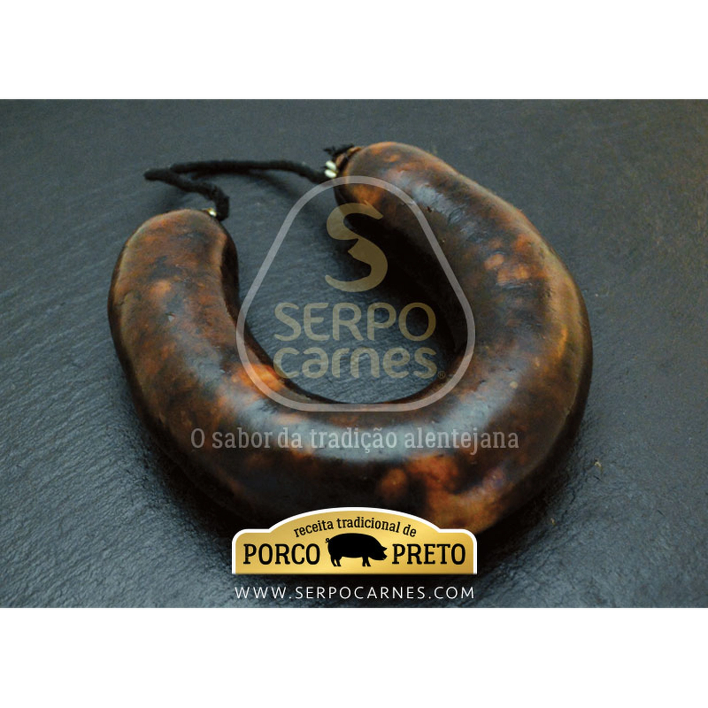 Chouriço Preto de Porco Preto - 200gr - SE004