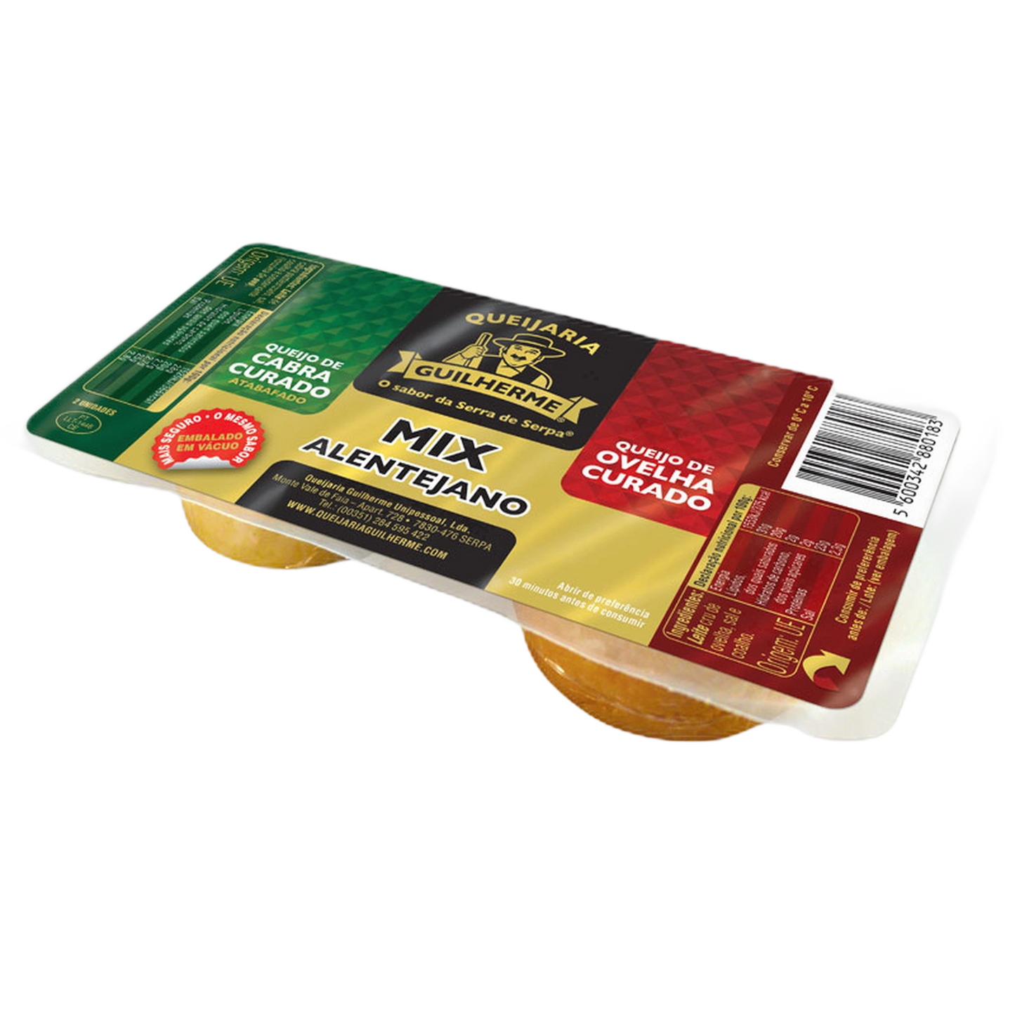 Mix Alentejano – Queijos curados de Cabra e Ovelha - 165gr