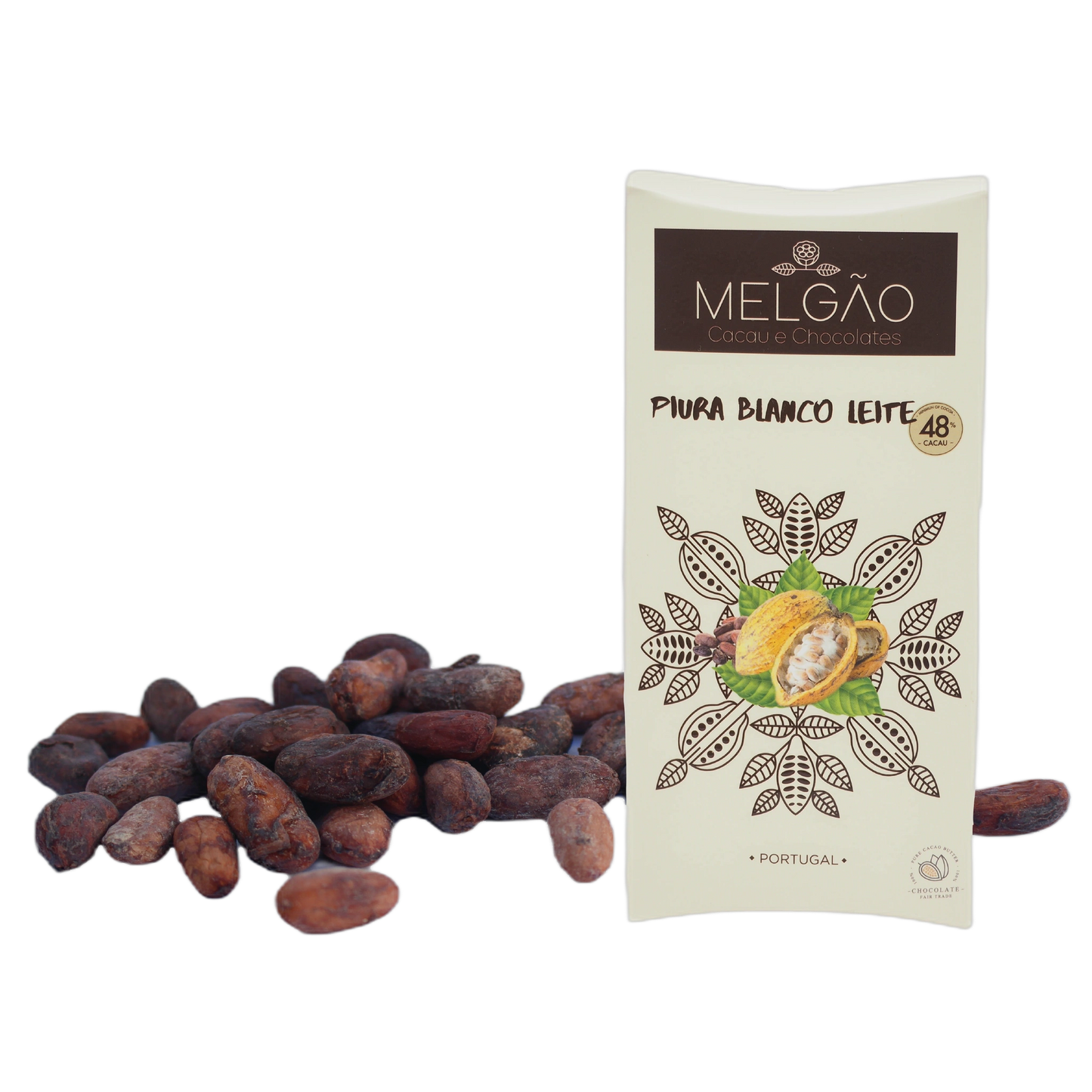 Tablete Chocolate de Leite - Piura Blanco Leite - 48%- 100gr - MT00301