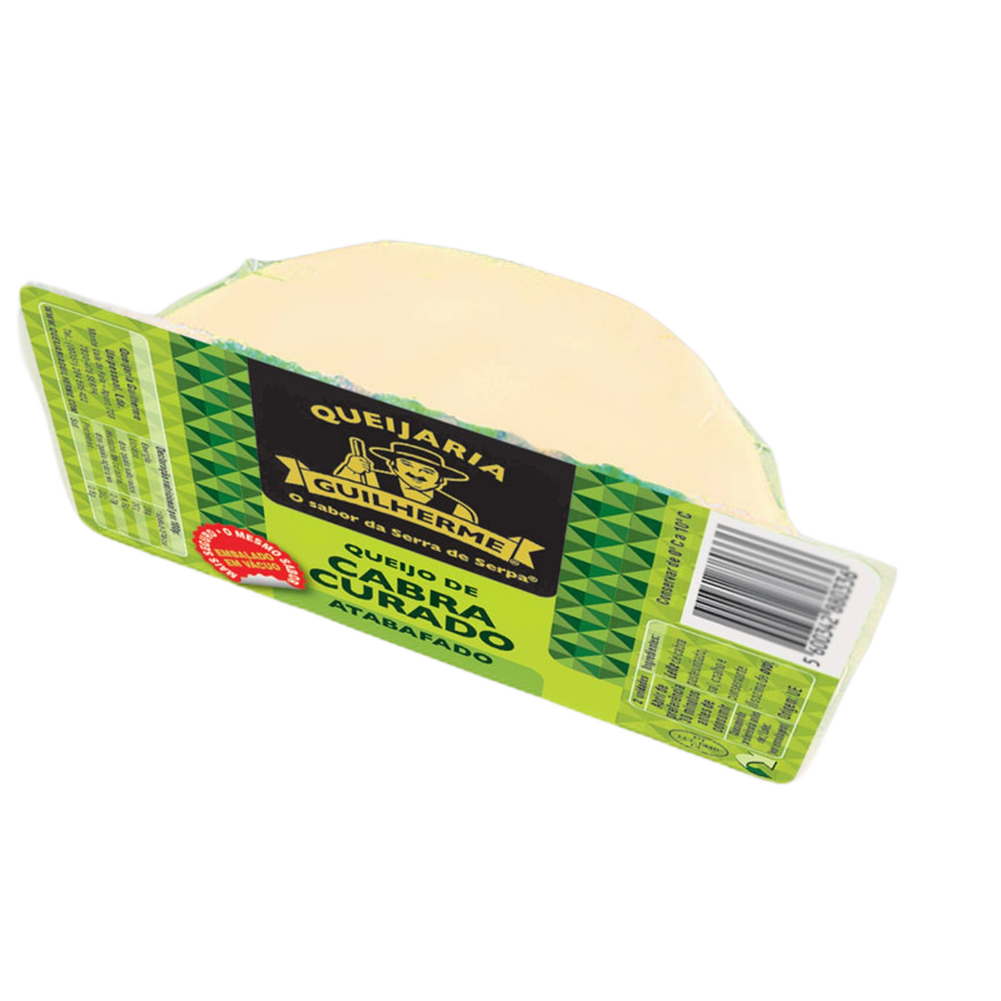 Queijo de Cabra Curado Atabafado Grande- Metade - 300gr