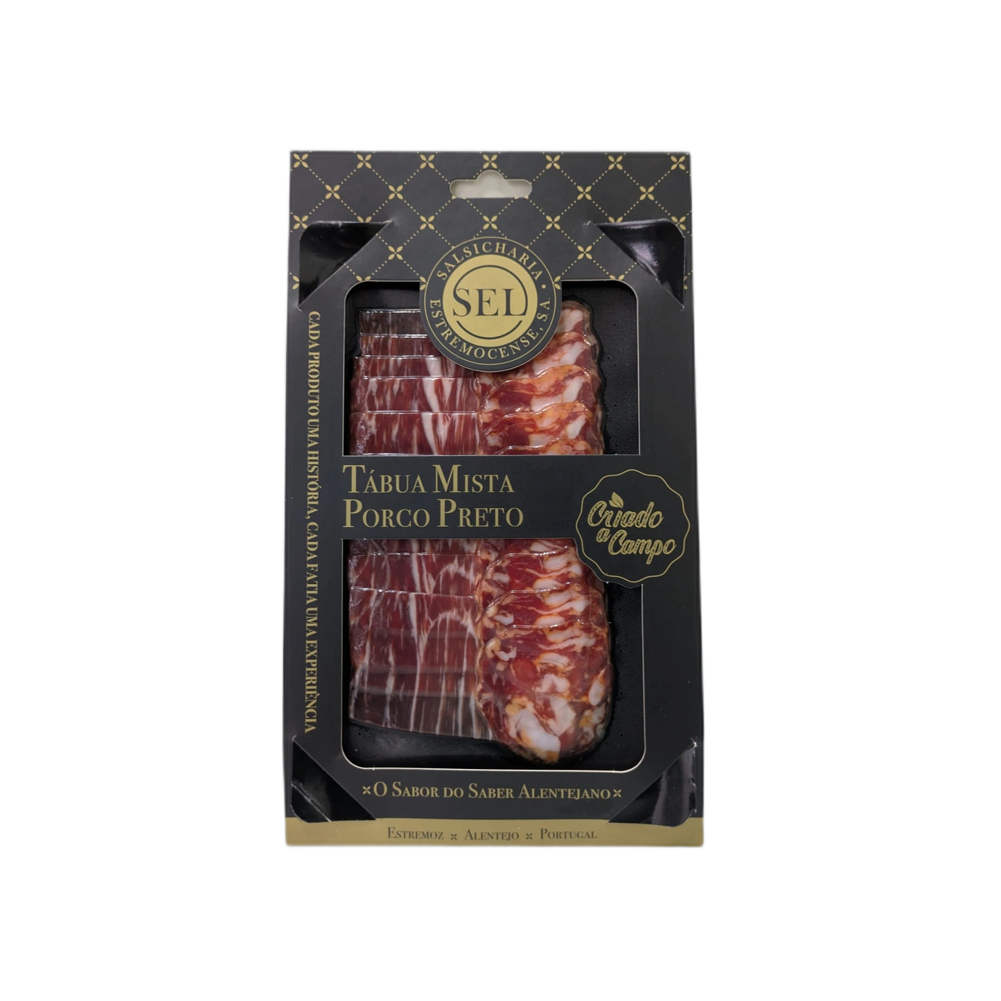 Tábua Mista Painho + Presunto Varanegra - Porco Preto - 70g - 155018