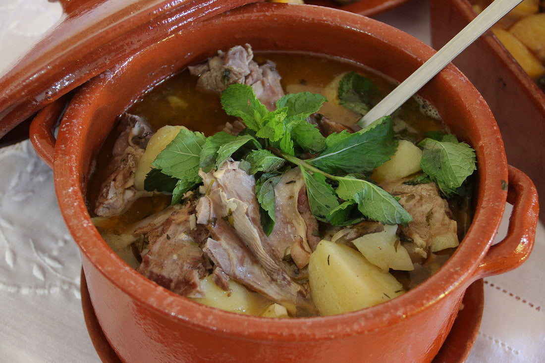 Ensopado de Borrego à Alentejana