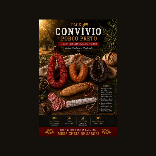Pack Convivialité - Porc Noir