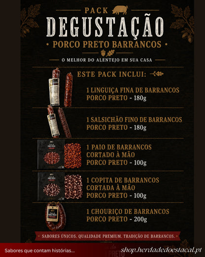 Pack Degustação - Porco Preto Barrancos
