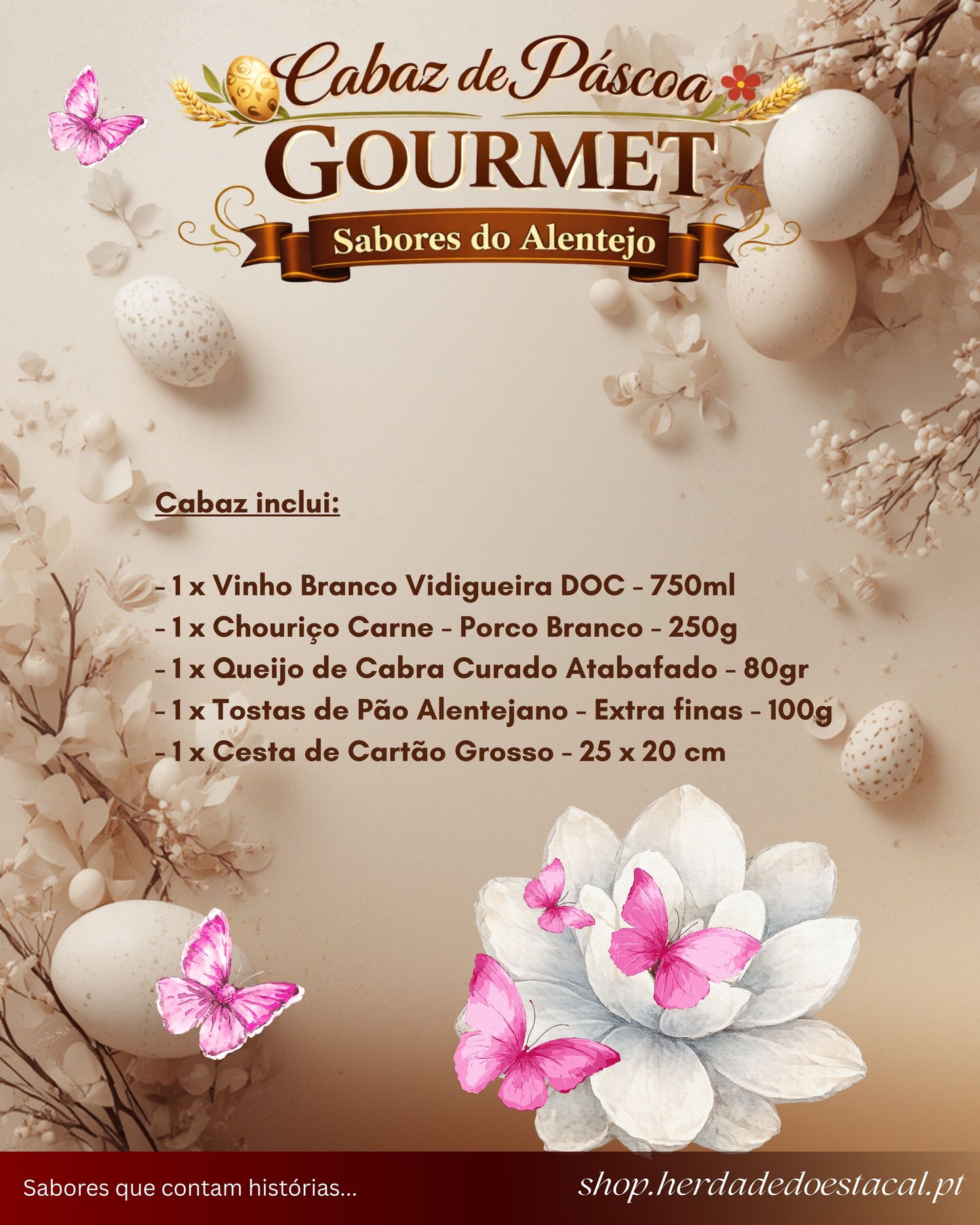 Gourmet de Pâques - Saveurs de l'Alentejo