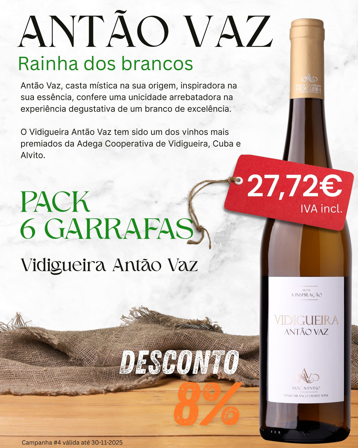 Pack 6 - Vidigueira Antão Vaz