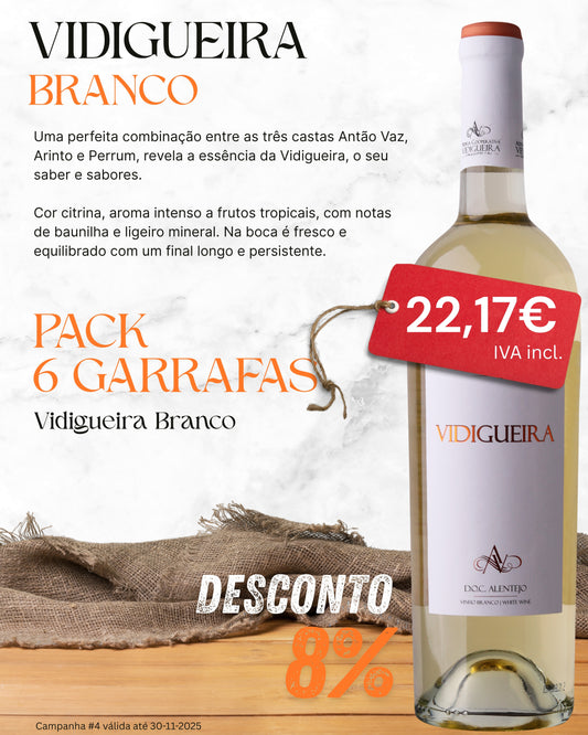 Pack 6 - Vidigueira Branco