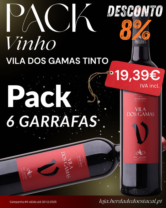 Pack 6 - Vila dos Gamas Tinto