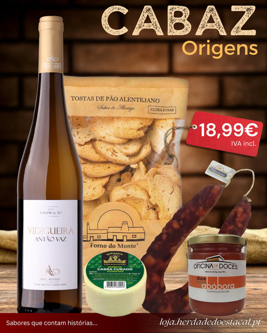 Cabaz Gourmet - Origens