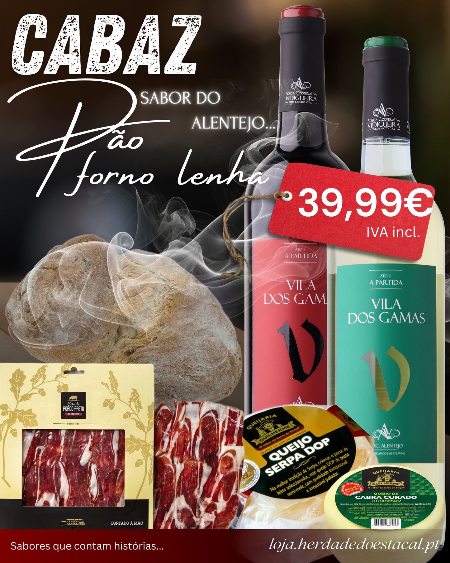 Cabaz Gourmet - Pão Forno de Lenha