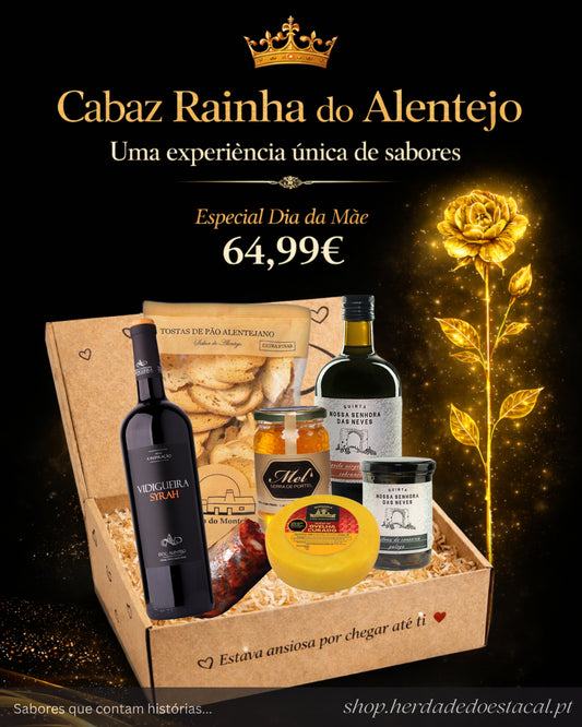 Cabaz Rainha do Alentejo  – Uma experiência única de sabores ❤️