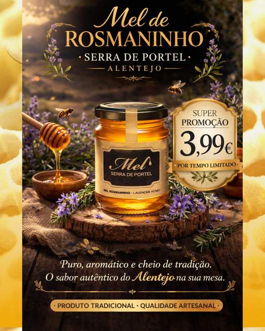 Mel de Rosmaninho - Serra de Portel - 270g