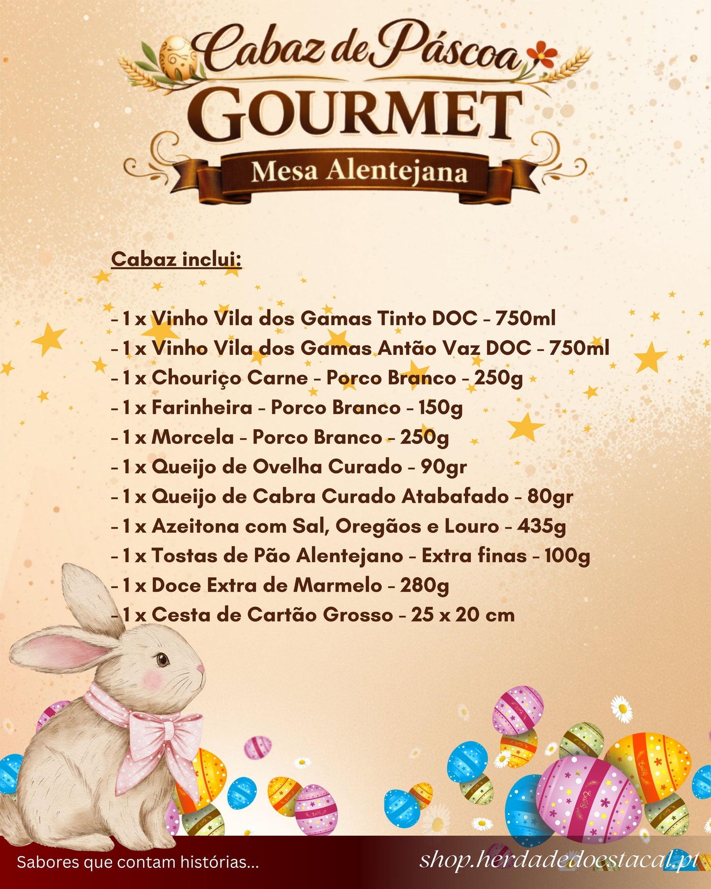 Gourmet de Pâques - Table de l'Alentejo