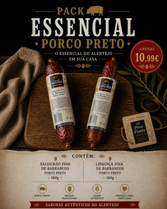 Pack Essencial - Porco Preto
