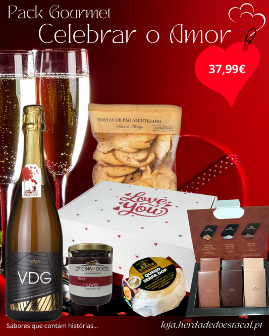 Pack Gourmet - Celebrar o Amor