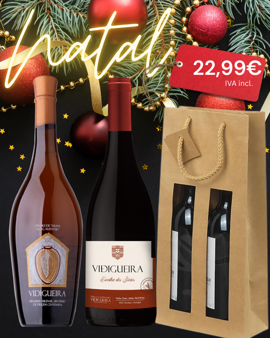 Pack Oferta Nata - Vidigueira Talha & Escolha Sócios Tinto
