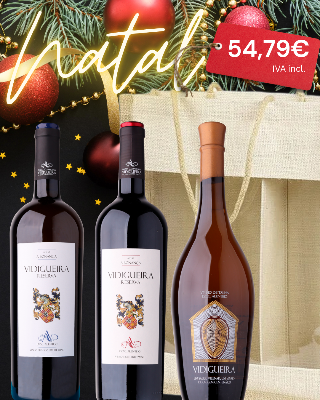 Pack Oferta Natal - Reserva & Talha DOC