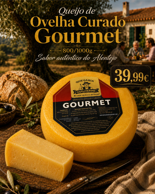 Queijo de ovelha curado Gourmet de 800 a 1000 g