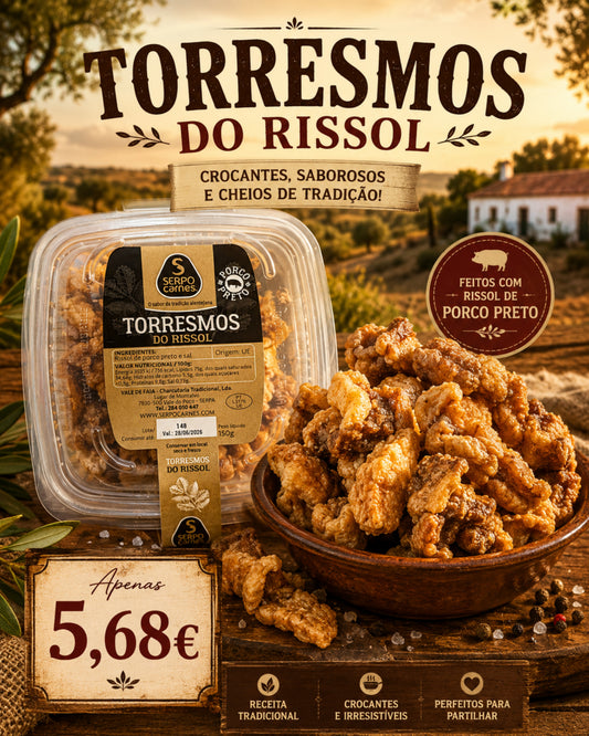 Torresmo do Rissol de Porco Preto - 150g - SC007