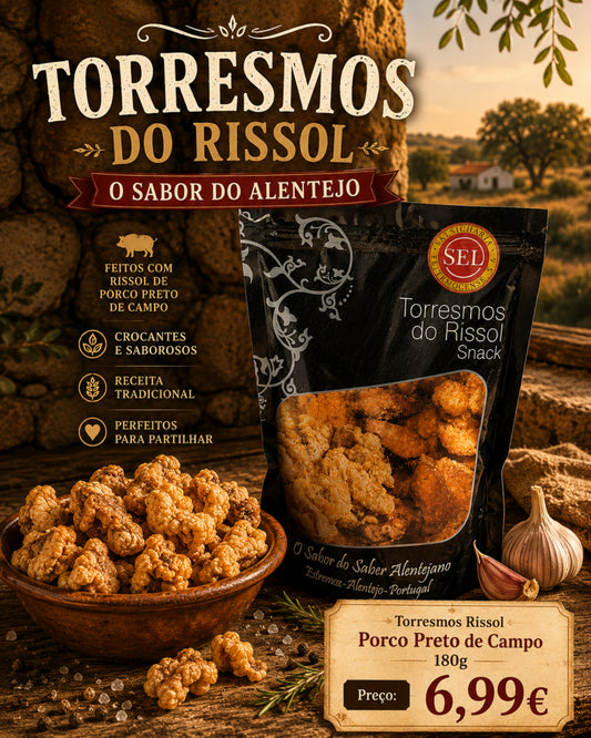 Rissol de couenne de porc croustillante - Porc noir élevé en plein air - 180 g