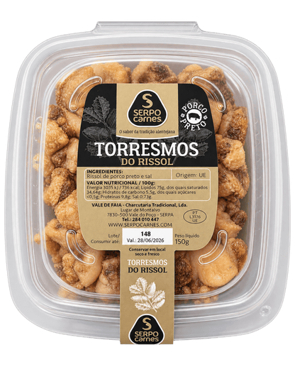Rissol de porc noir, couenne de porc croustillante - 150 g - SC007