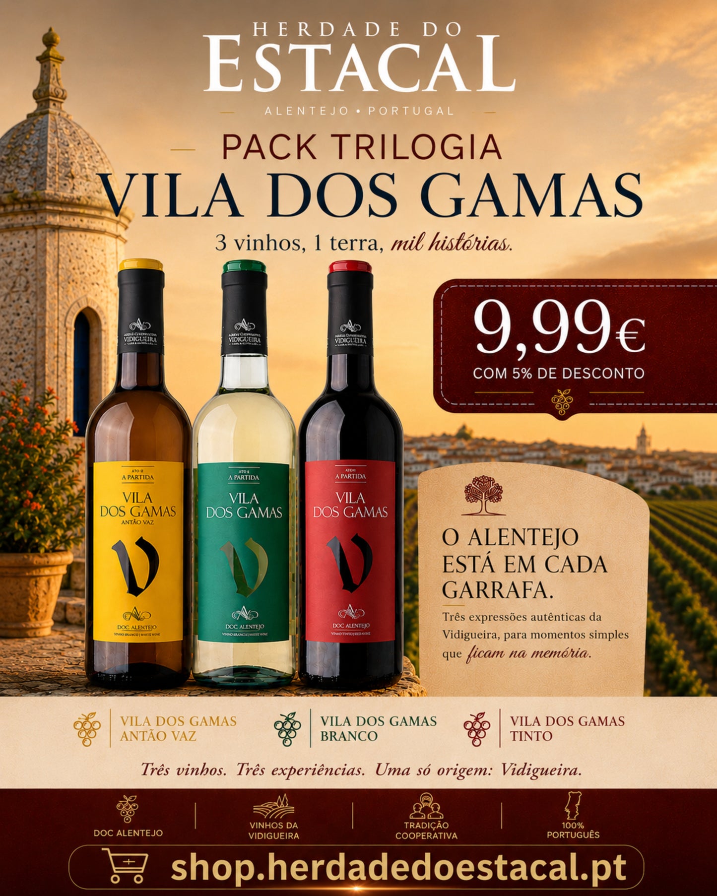 Pack Triologia Vila dos Gamas