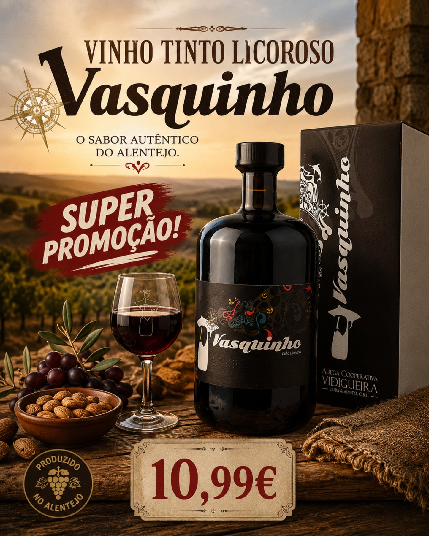 Vin rouge fortifié Vasquinho