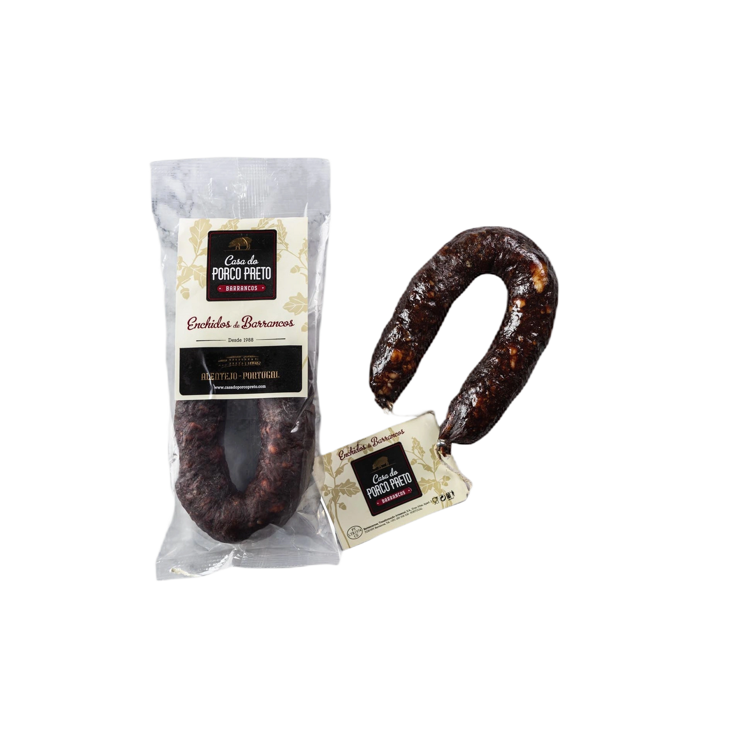 Chouriço de Vinho de Barrancos - Porco Preto -  200 g