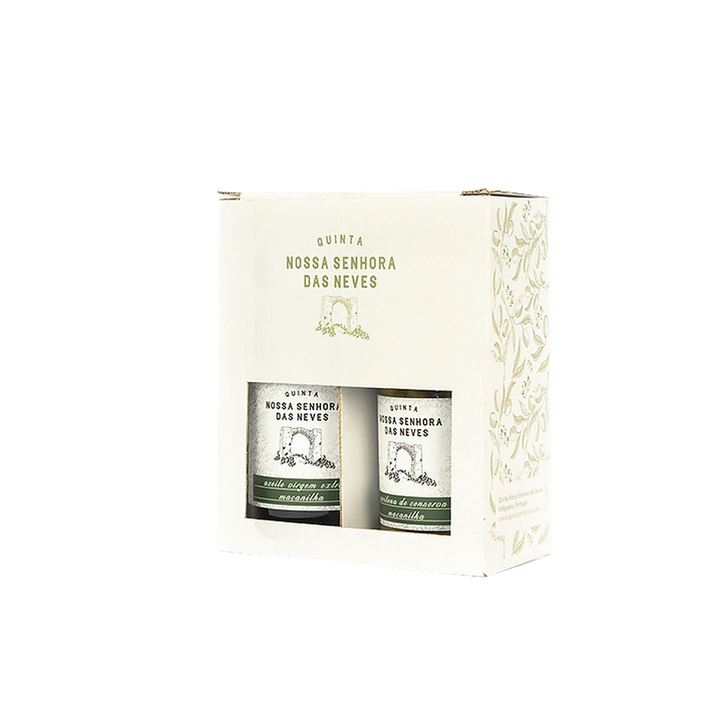 Pack Monovarietal Maçanilha - Azeite Virgem Extra e Azeitona em Conserva