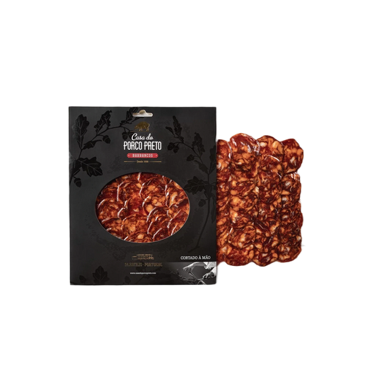 Paio de Barrancos – Porco Preto - Cortado à Mão - 100 g