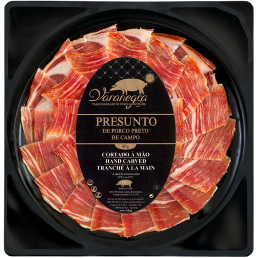 Presunto Varanegra  - Porco Preto - Fatiado à Mão -  60g - 255911
