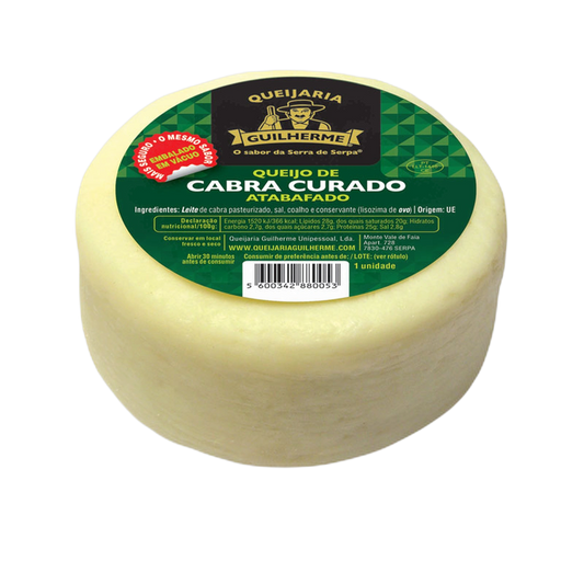 Queijo de Cabra Curado Atabafado Grande - 600gr
