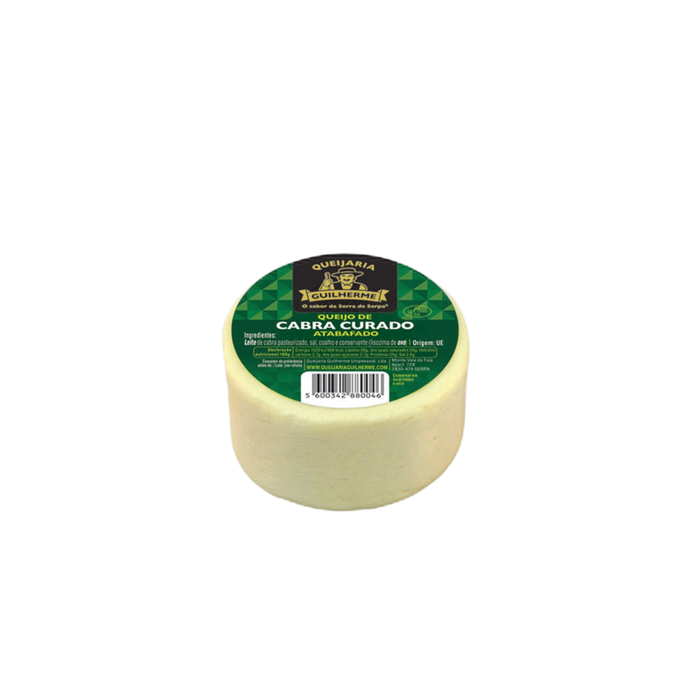 Queijo de Cabra Curado Atabafado Pequeno - 80gr
