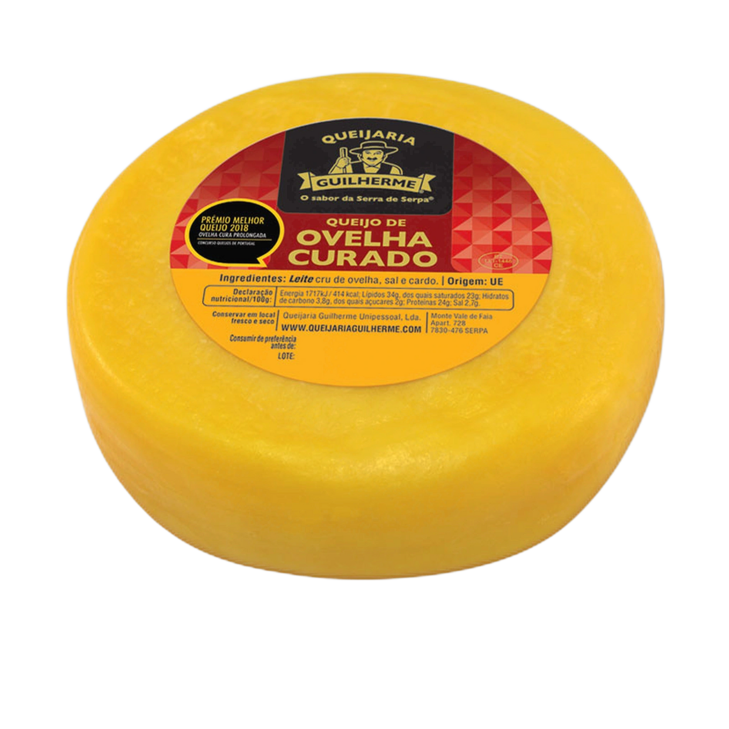 Queijo de Ovelha Curado Grande - 700/800gr