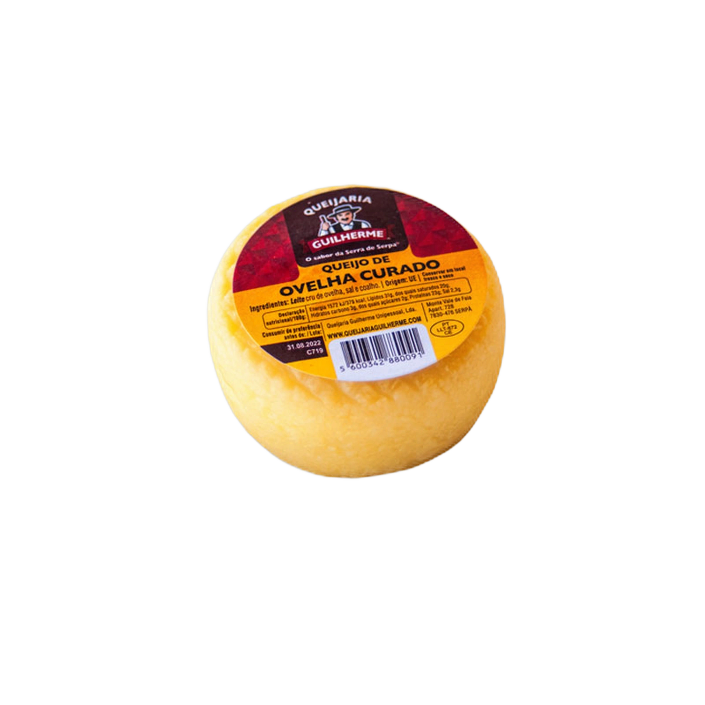 Queijo de Ovelha Curado Pequeno - 110gr