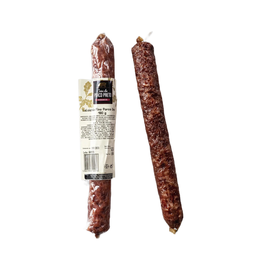 Barrancos Thin Sausage - Black Pork - 180 g