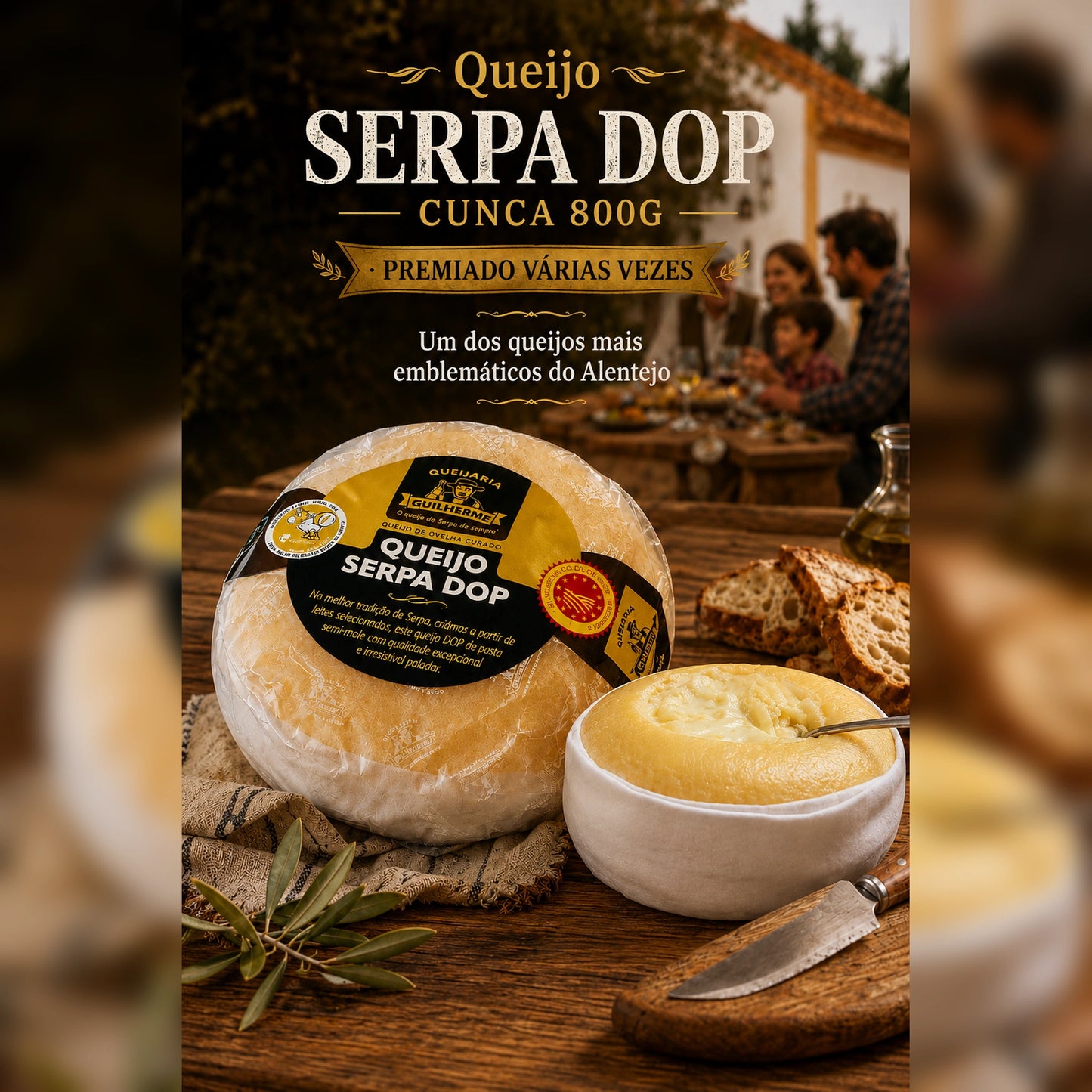 Fromage Serpa AOP Cunca - 800 g