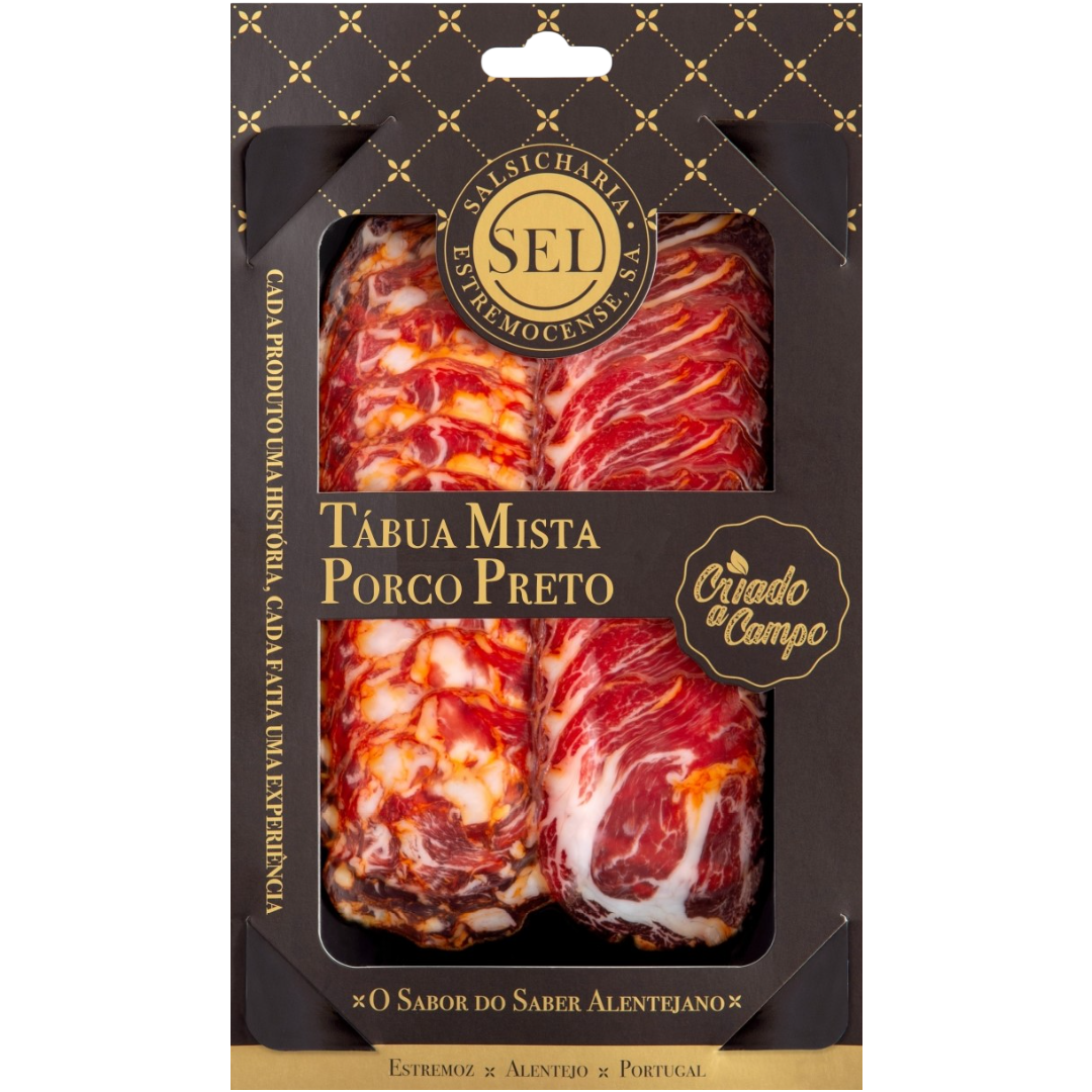 Tábua Mista Painho + Cachaço - Porco Preto - 70g - 155060