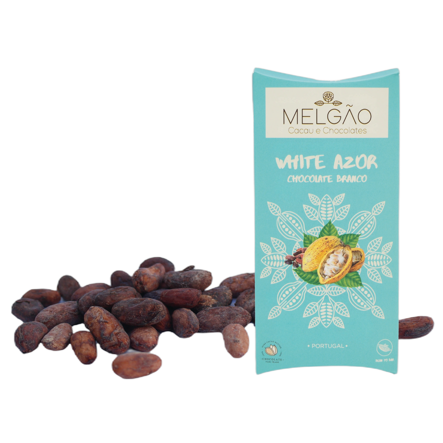 Tablete Chocolate Branco - White Azor - 35% - 100g - MT00501